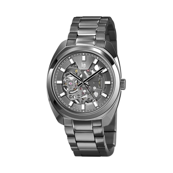 Zegarek męski Lip Général de Gaulle Automatic na bransolecie 671382