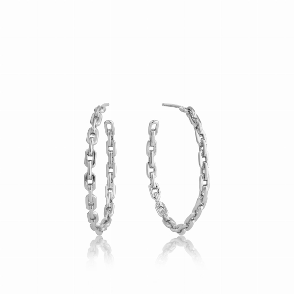 Kolczyki ANIA HAIE Links Silver Chain Earrings E004-01H