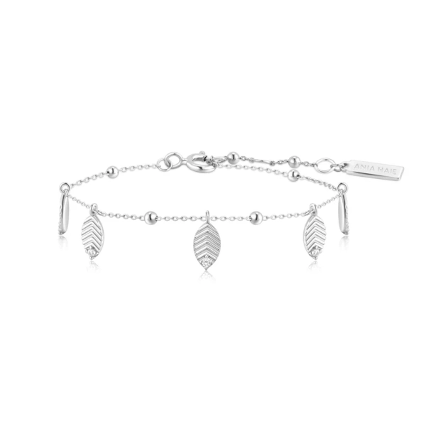 Bransoletka damska Ania Haie Ripple Joy srebrna B073-05H