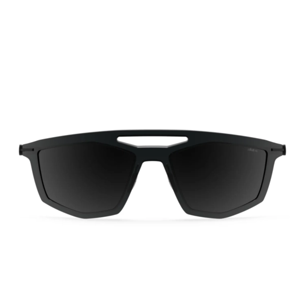 Okulary unisex przeciwsłoneczne Silhouette Rondinara czarne geometryczne UV 400 100%