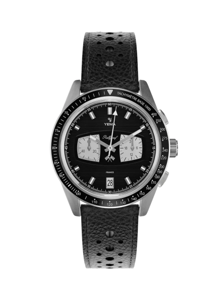 Zegarek męski YEMA Rallygraf srebrny YMHF1584-AA srebrny Meca-Quartz