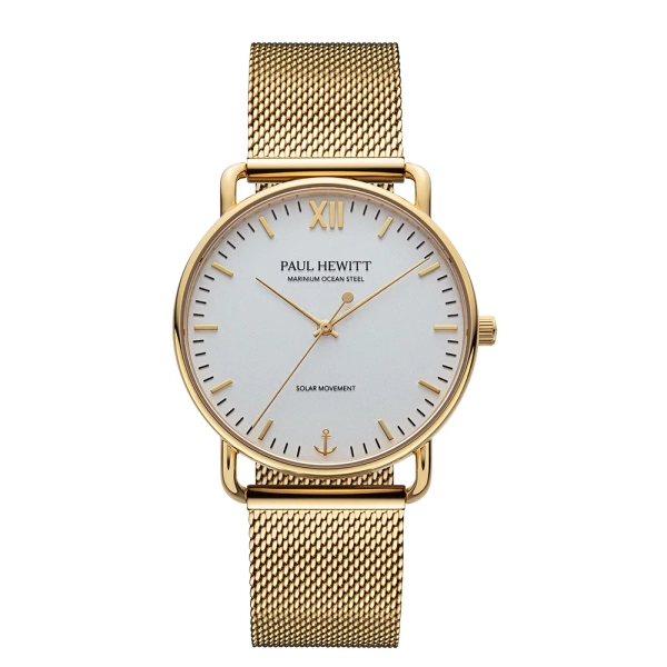 Zegarek męski Paul Hewitt Sailor 39mm złoty PH-W-0322 OUTLET