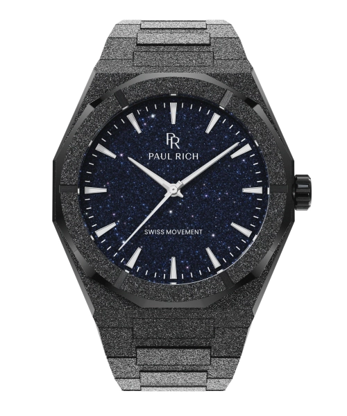 Zegarek męski Paul Rich Frosted Star Dust II czarny 766236337043