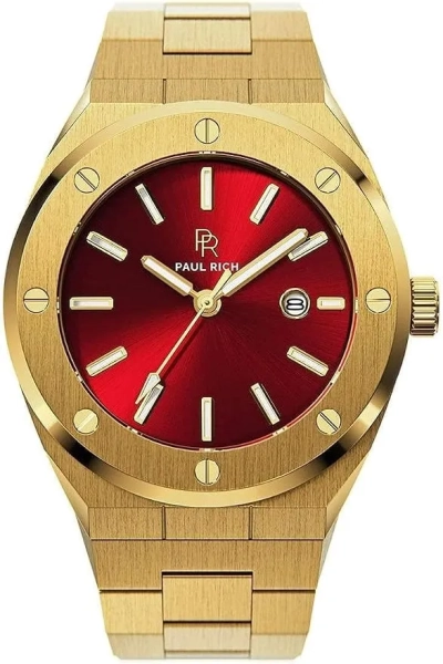 Zegarek męski Paul Rich Signature Sultan's Ruby złoty 698869656799