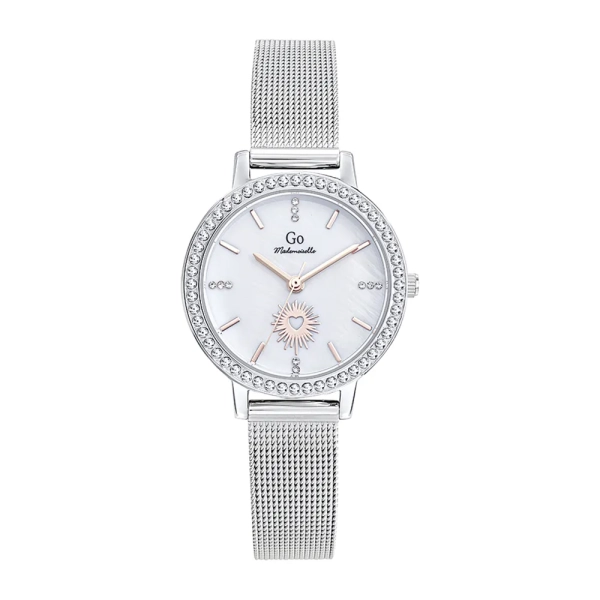 Zegarek damski GO Mademoiselle srebrny na bransolecie 695665