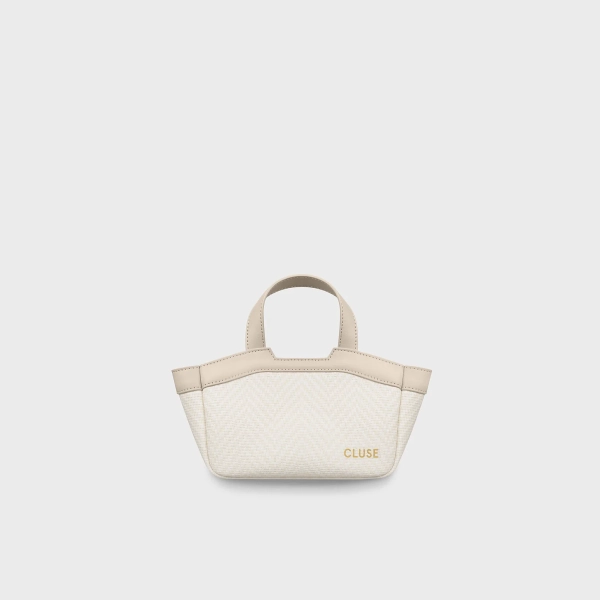 Torebka damska Cluse Tote Micro beżowa CX16003