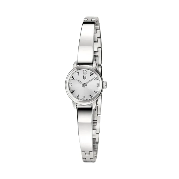Zegarek damski LIP Henriette srebrny na bransolecie 671629
