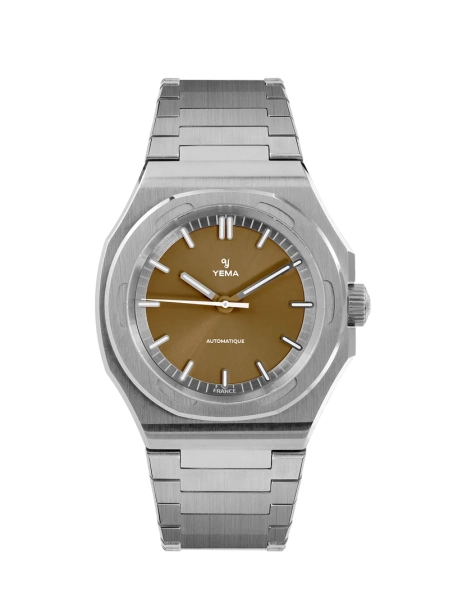 Zegarek męski YEMA Wristmaster Traveller srebrny YWTR25-UMS