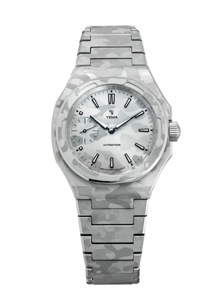 Zegarek męski YEMA Wristmaster CAMO Slim Small Seconds CMM.29 76.26.29.09.SN.M