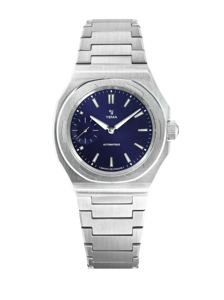 Zegarek męski YEMA Wristmaster Slim Small Seconds CMM.29 76.26.29.05.SN.M