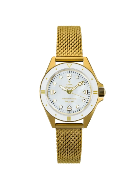 Zegarek damski YEMA Navygraf Marine Nationale 400th Anniversary Edition YMHF1592MN-BM