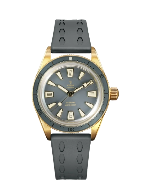 Zegarek męski YEMA Skin Diver Slim Bronze CMM.20 12.26.20.39.ZNL.U9
